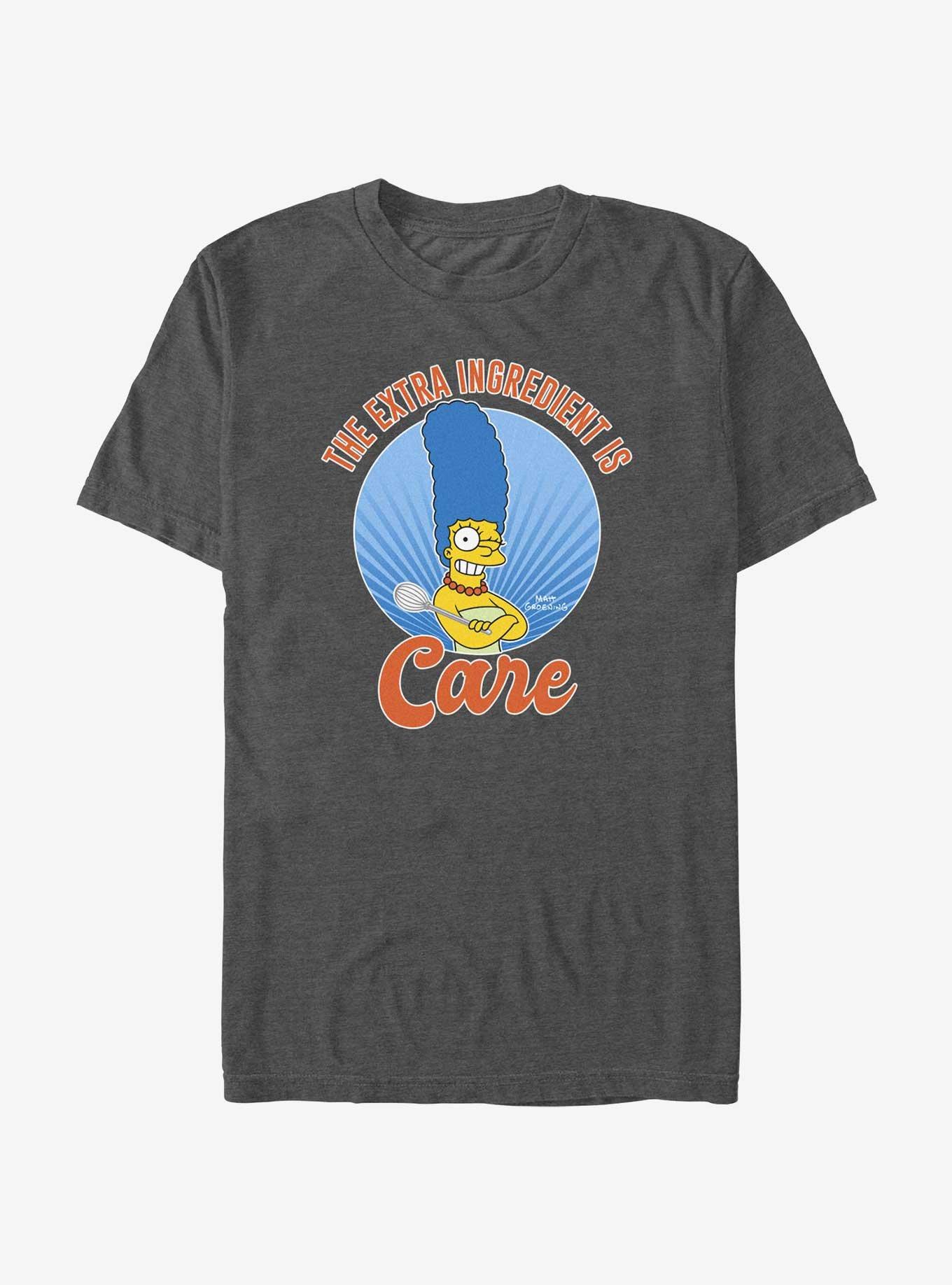 The Simpsons Marge The Extra Ingredient Is Care T-Shirt, , hi-res
