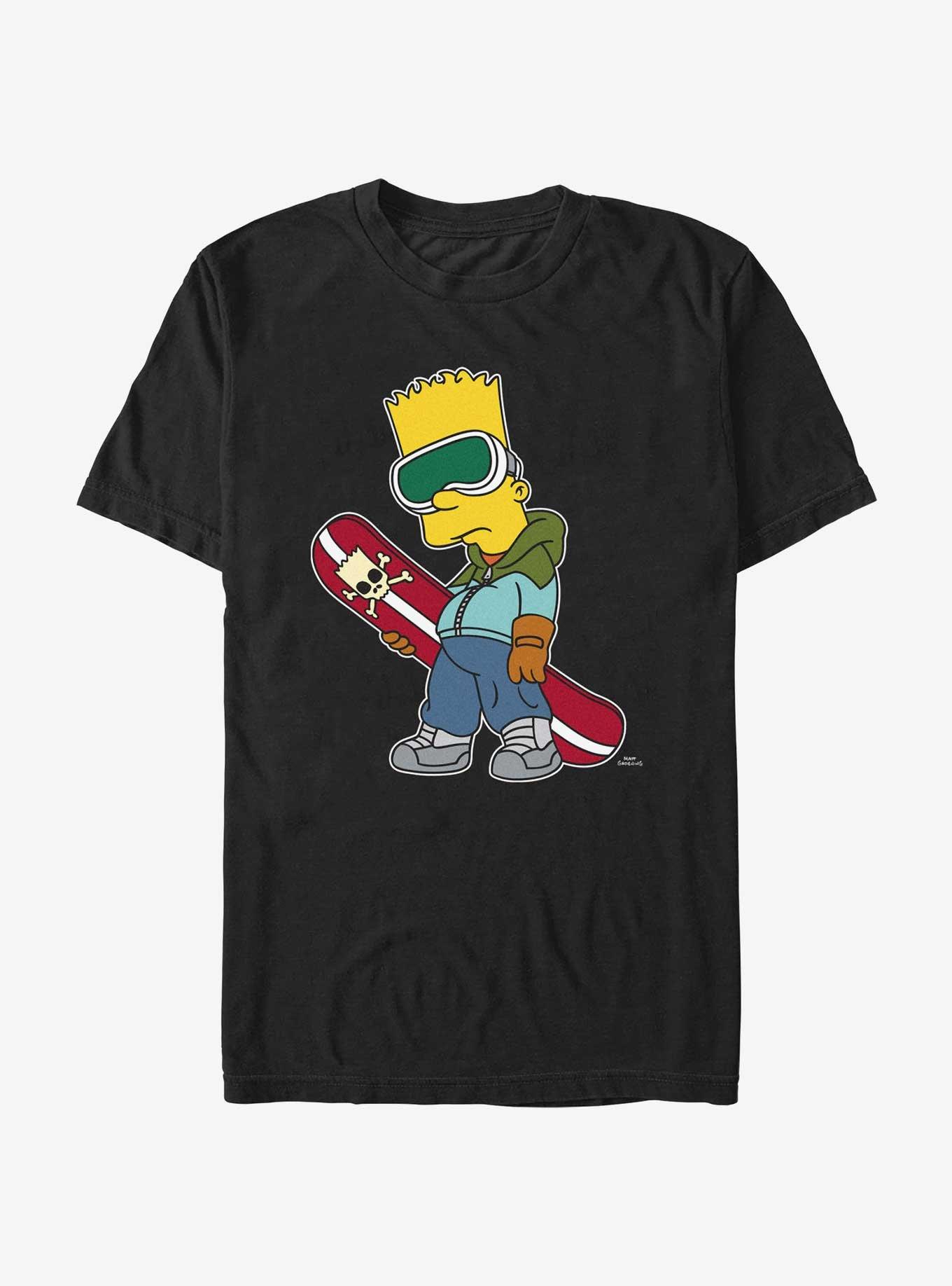 The Simpsons Snowboarder Bart T-Shirt, , hi-res