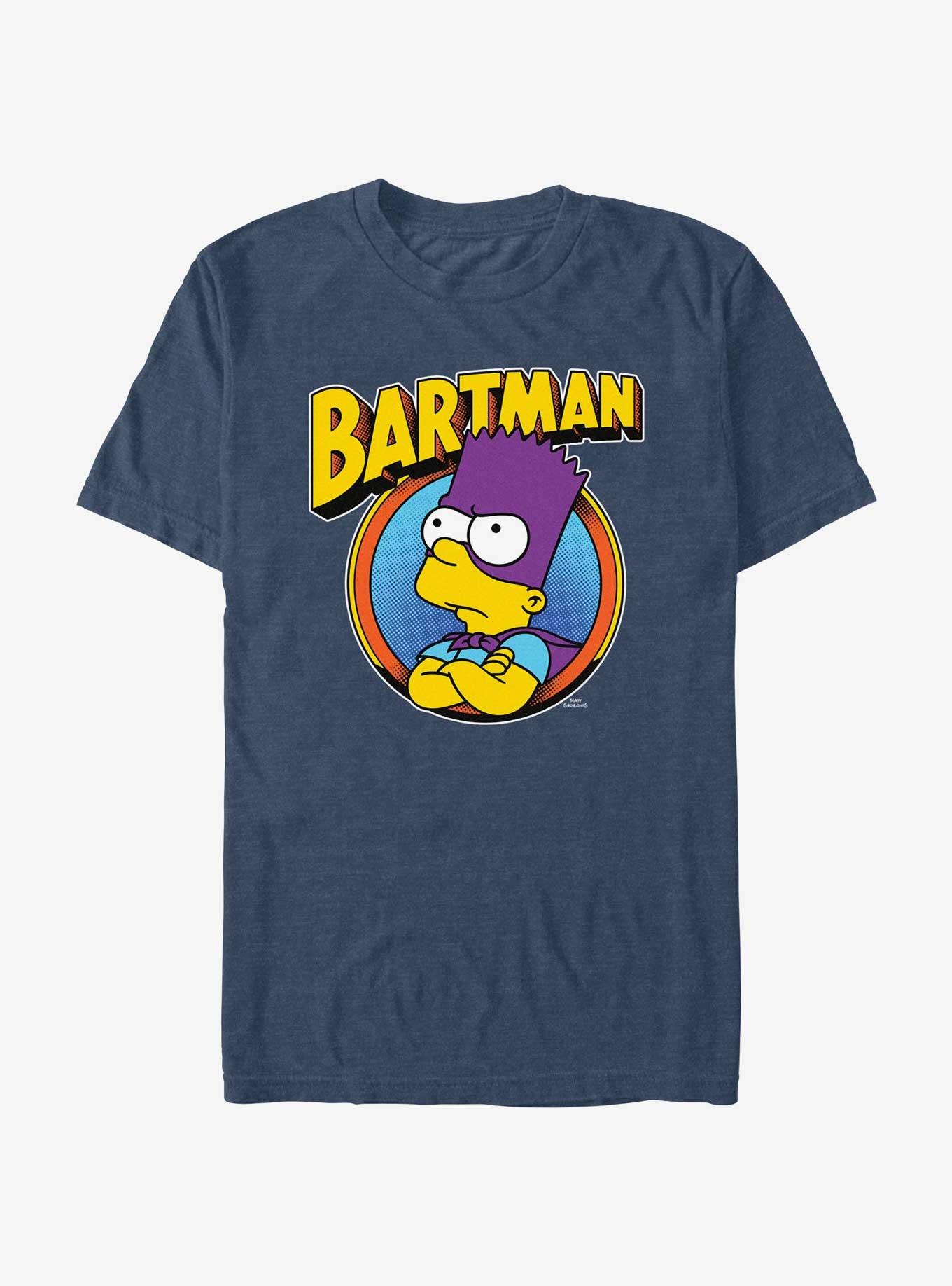 The Simpsons Bartman Circle T-Shirt, , hi-res