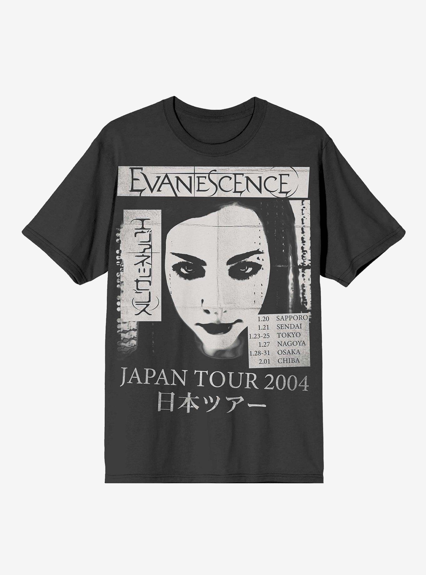 Evanescence Japan Tour Boyfriend Fit Girls T-Shirt | Hot Topic