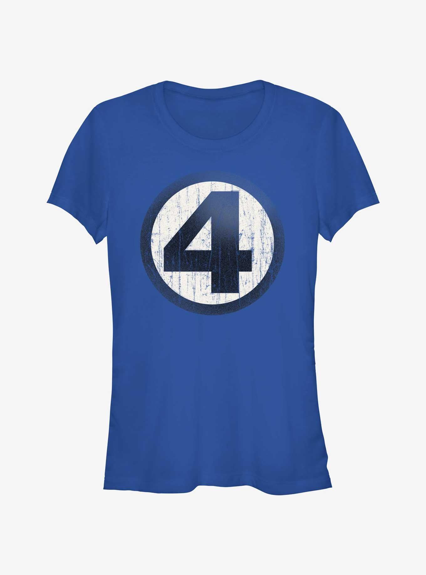 Marvel Fantastic Four 4 Ball Girls T-Shirt, ROYAL, hi-res