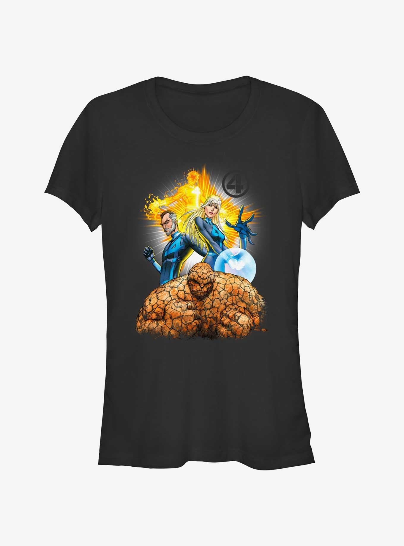 Marvel Fantastic Four Tribe Girls T-Shirt, BLACK, hi-res