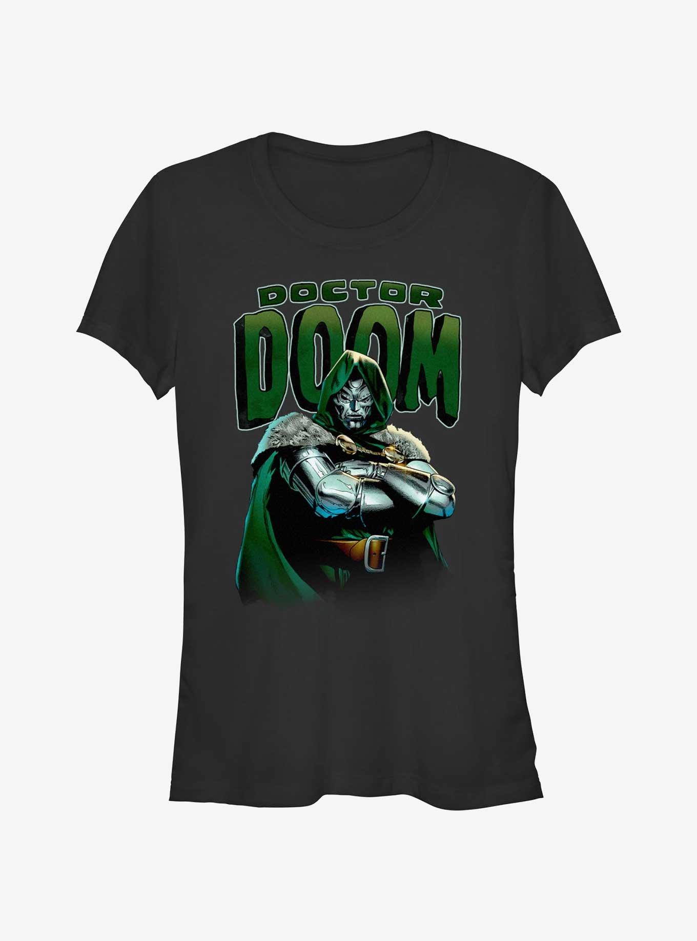 Marvel Fantastic Four Doctor Doom Art Girls T-Shirt, , hi-res