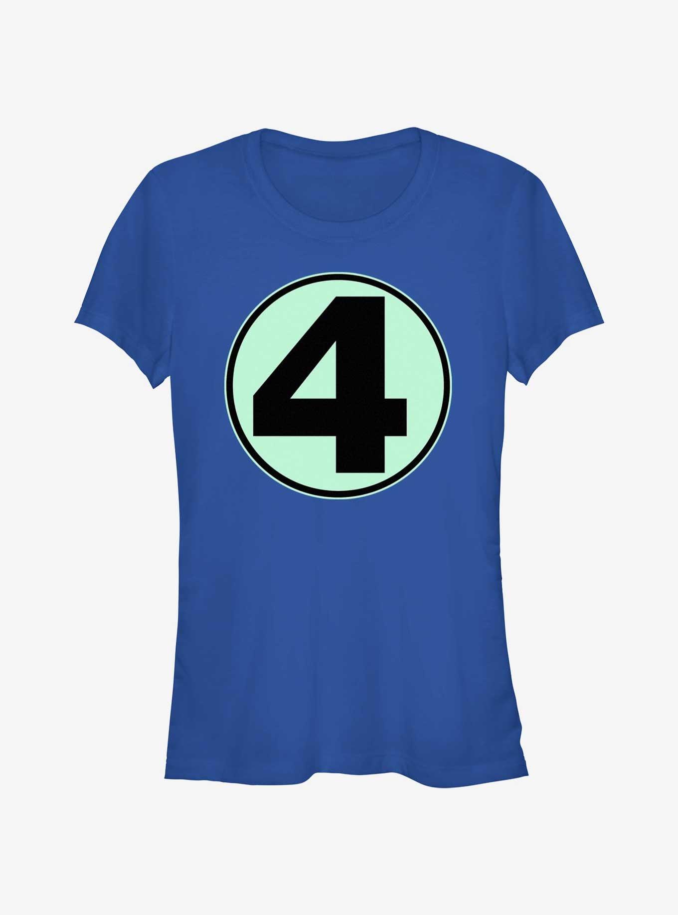 Marvel Fantastic Four Classic Costume Girls T-Shirt, ROYAL, hi-res