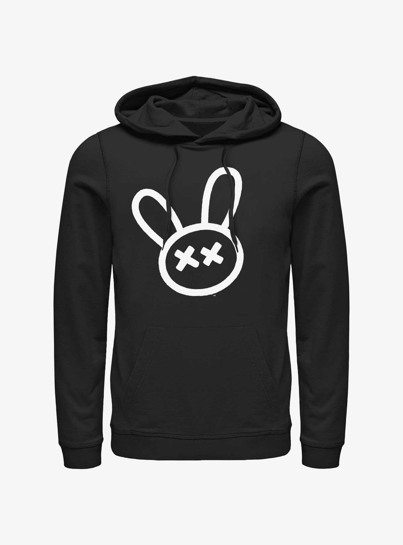 My Pet Hooligan Rabbit Logo Hoodie, BLACK, hi-res