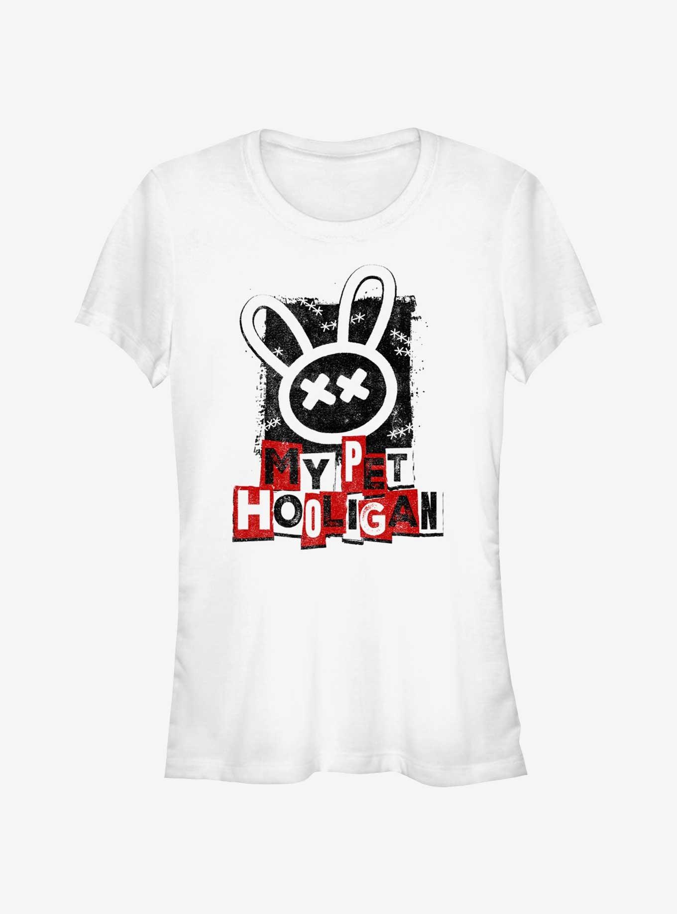 My Pet Hooligan Punk Bunny Graffiti Girls T-Shirt, , hi-res