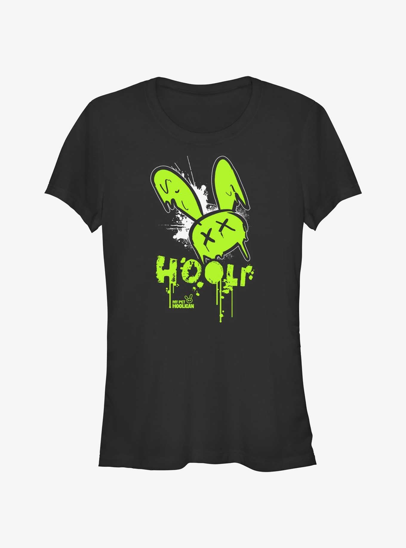 My Pet Hooligan Hooli Graffiti Girls T-Shirt, BLACK, hi-res
