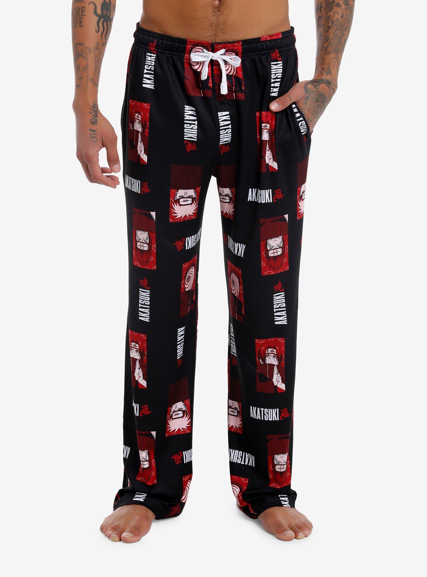 Naruto Shippuden Akatsuki Characters Pajama Pants, , hi-res