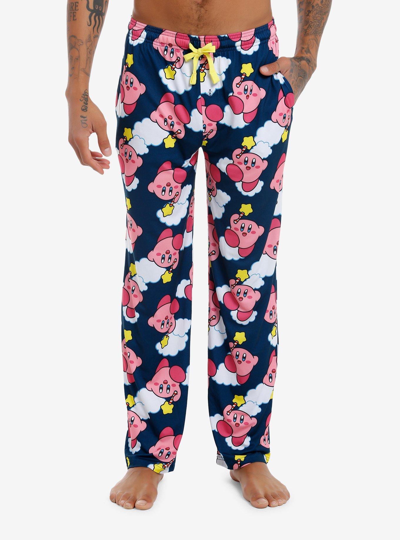 Kirby Star Cloud Pajama Pants, , hi-res