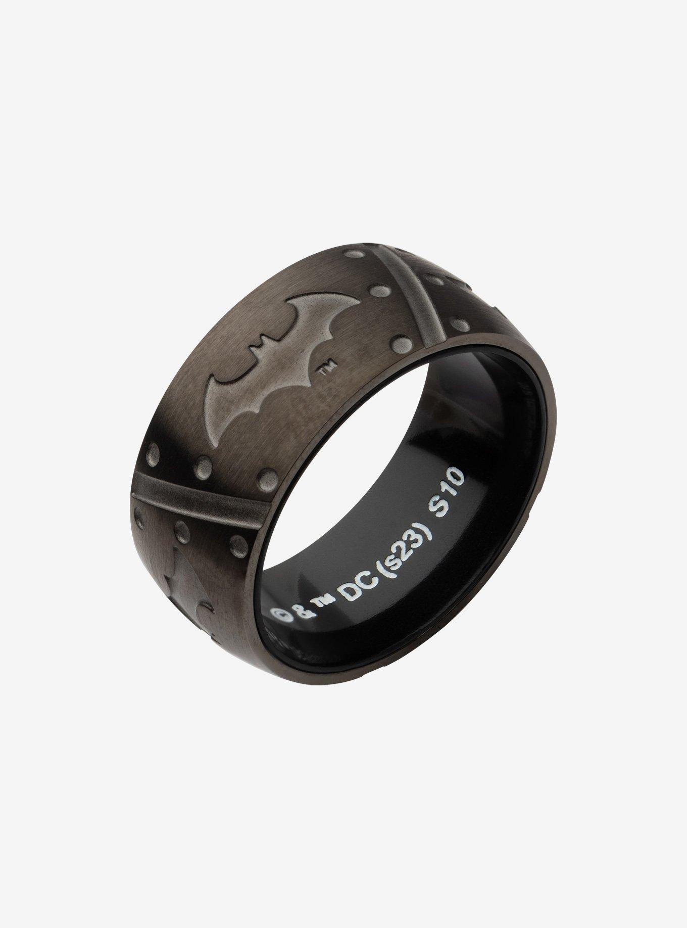 DC Comics Batman Batarang Ring, BLACK, hi-res