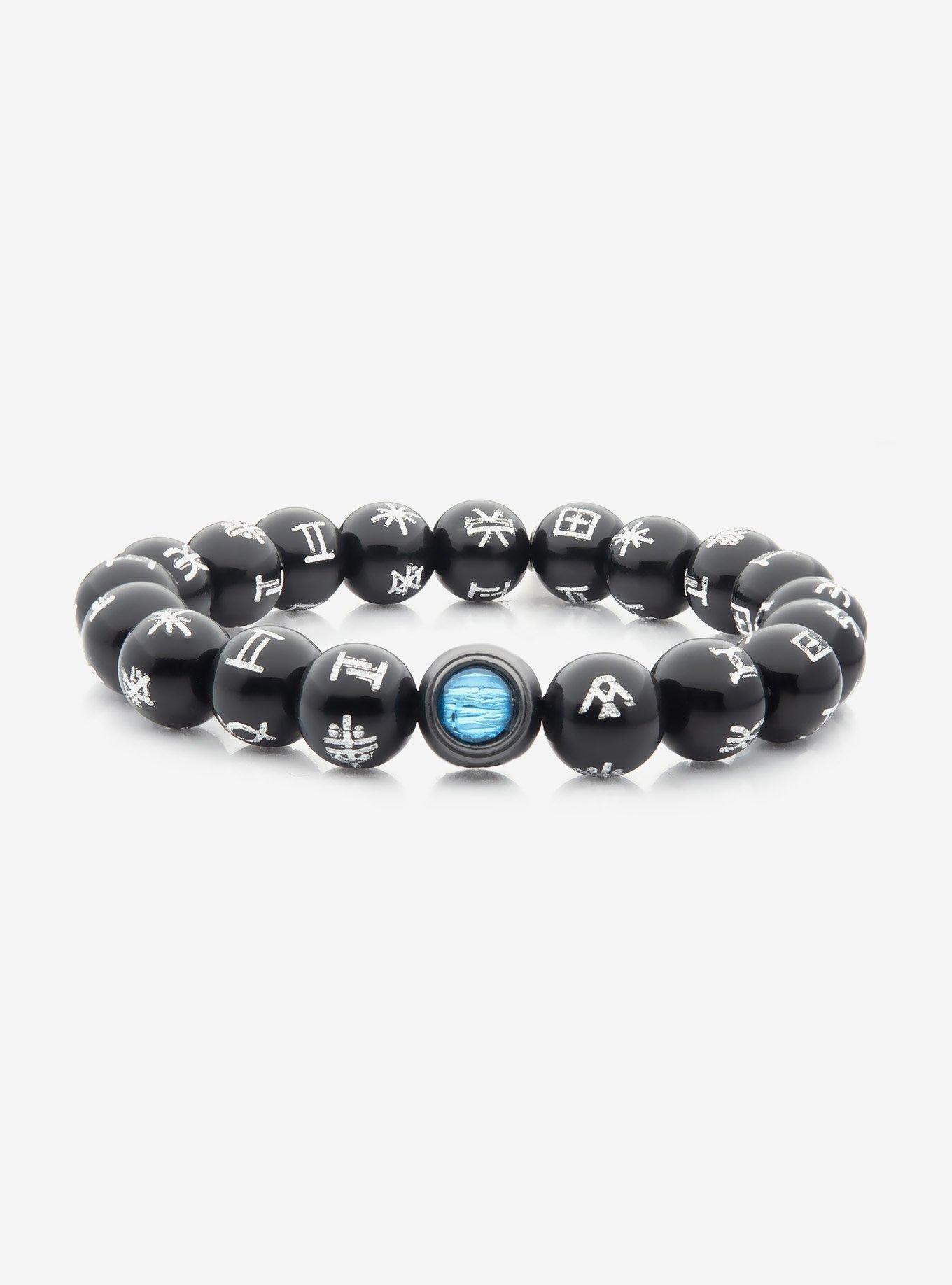 Marvel Black Panther Small Kimoyo Acrylic Blue Bead Bracelet, , hi-res