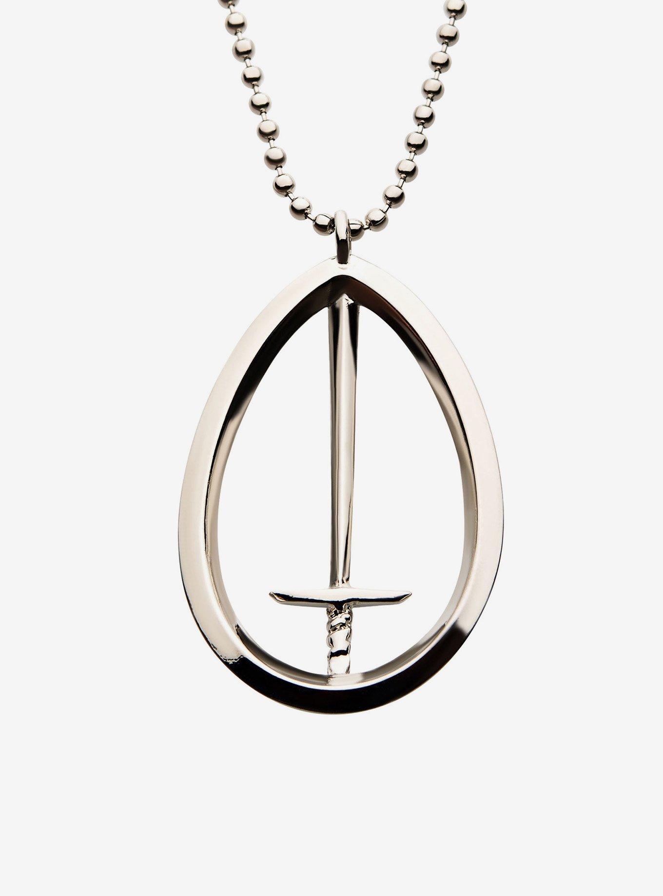 Marvel WandaVision Sword Steel Necklace, , hi-res