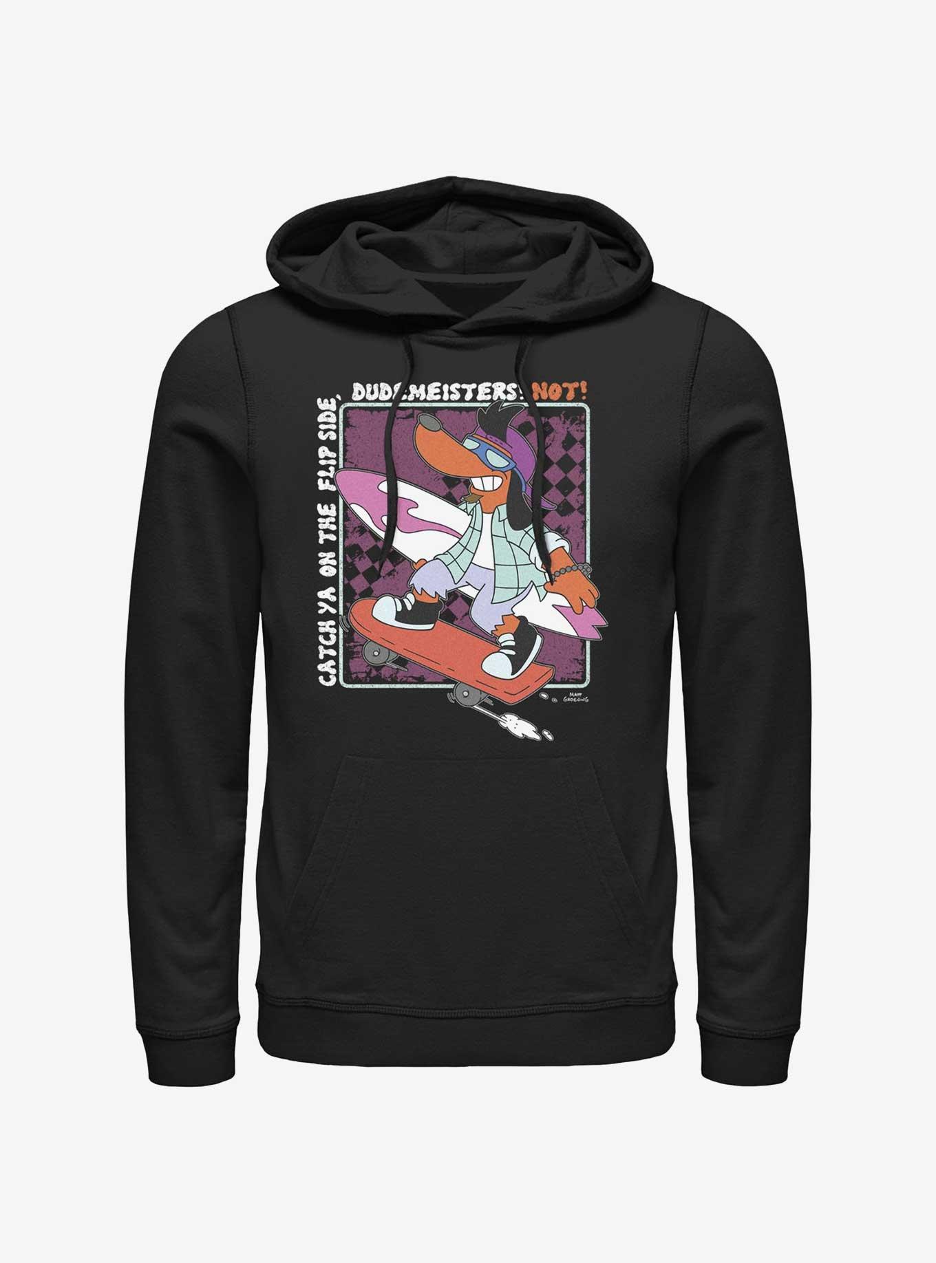 The Simpsons Poochie Xtreme Hoodie, BLACK, hi-res