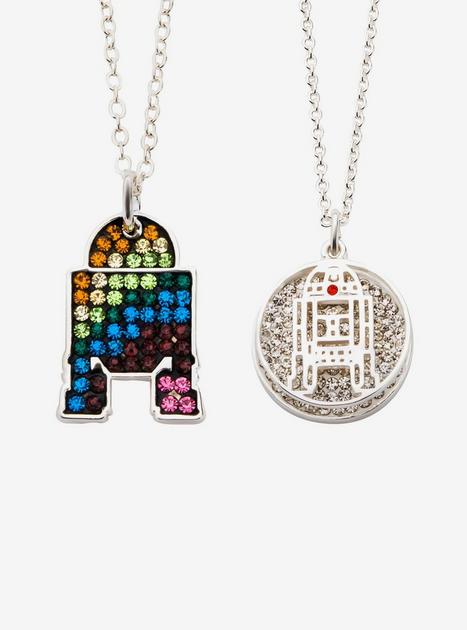 Star Wars R2-D2 Pendant Necklace Set | Hot Topic