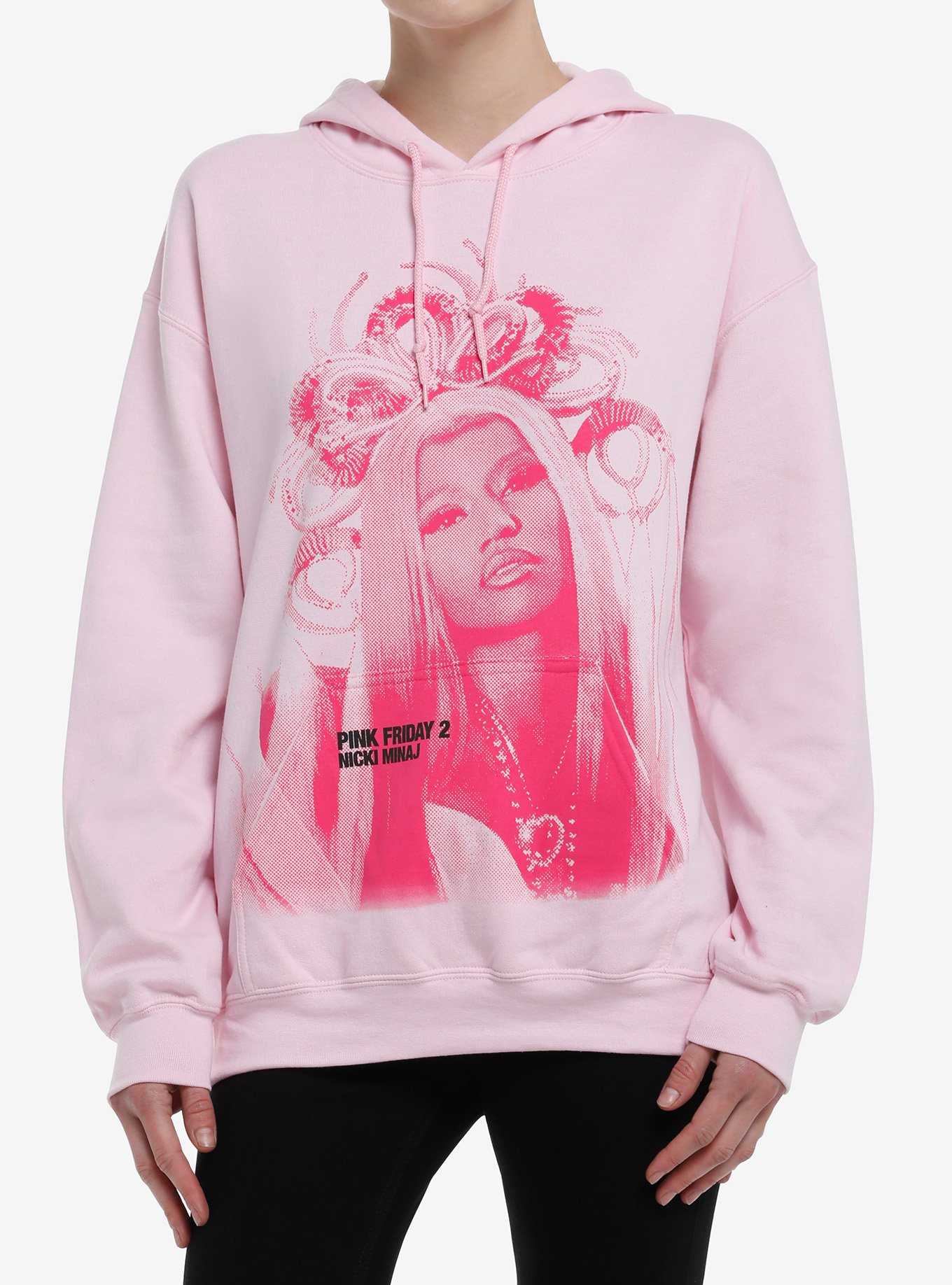 Nicki Minaj Pink Friday 2 Jumbo Graphic Girls Hoodie, , hi-res