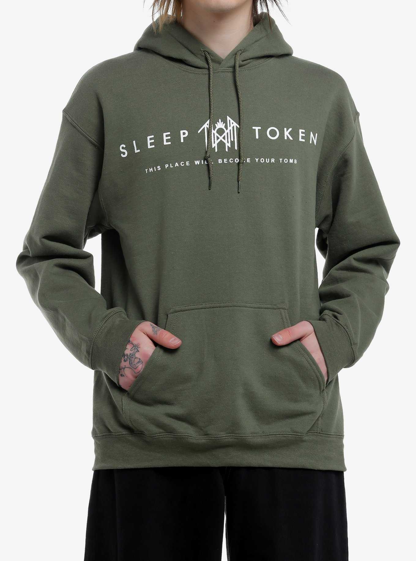 Sleep Token This Place Will Become Your Tomb Green Hoodie, , hi-res