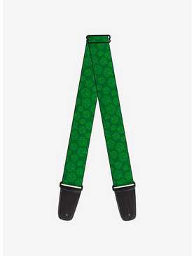St. Patrick's Day Clovers Guitar Strap, , hi-res