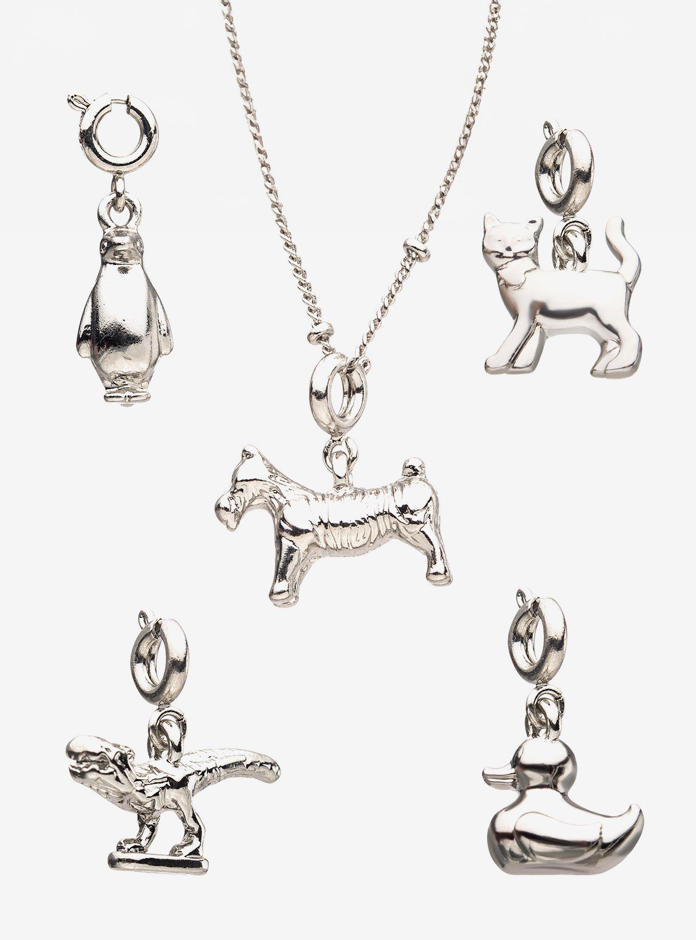 Monopoly Interchangeable Animal Tokens Necklace, , hi-res