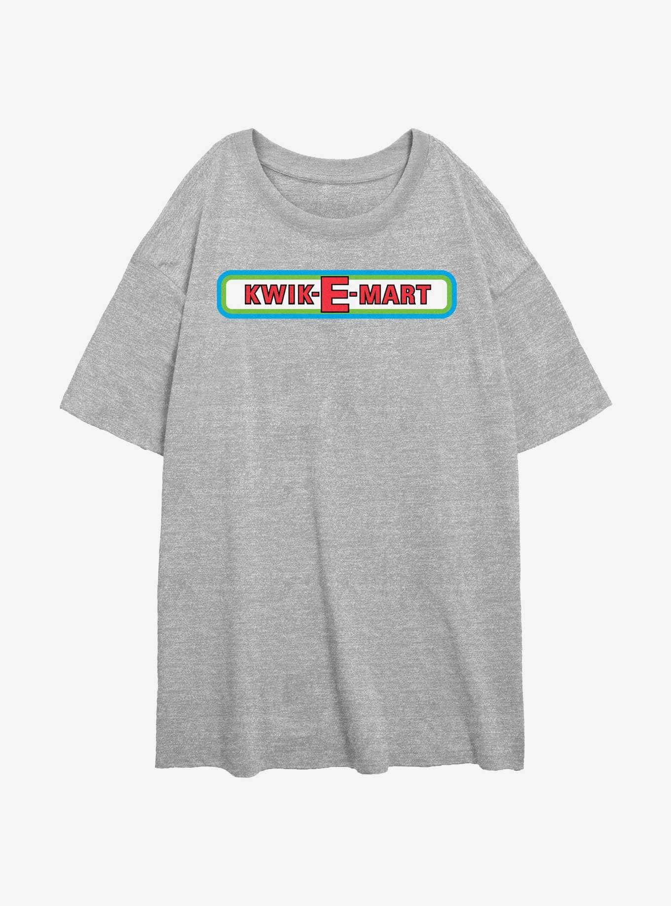 The Simpsons Kwik-E-Mart Logo Girls Oversized T-Shirt, , hi-res