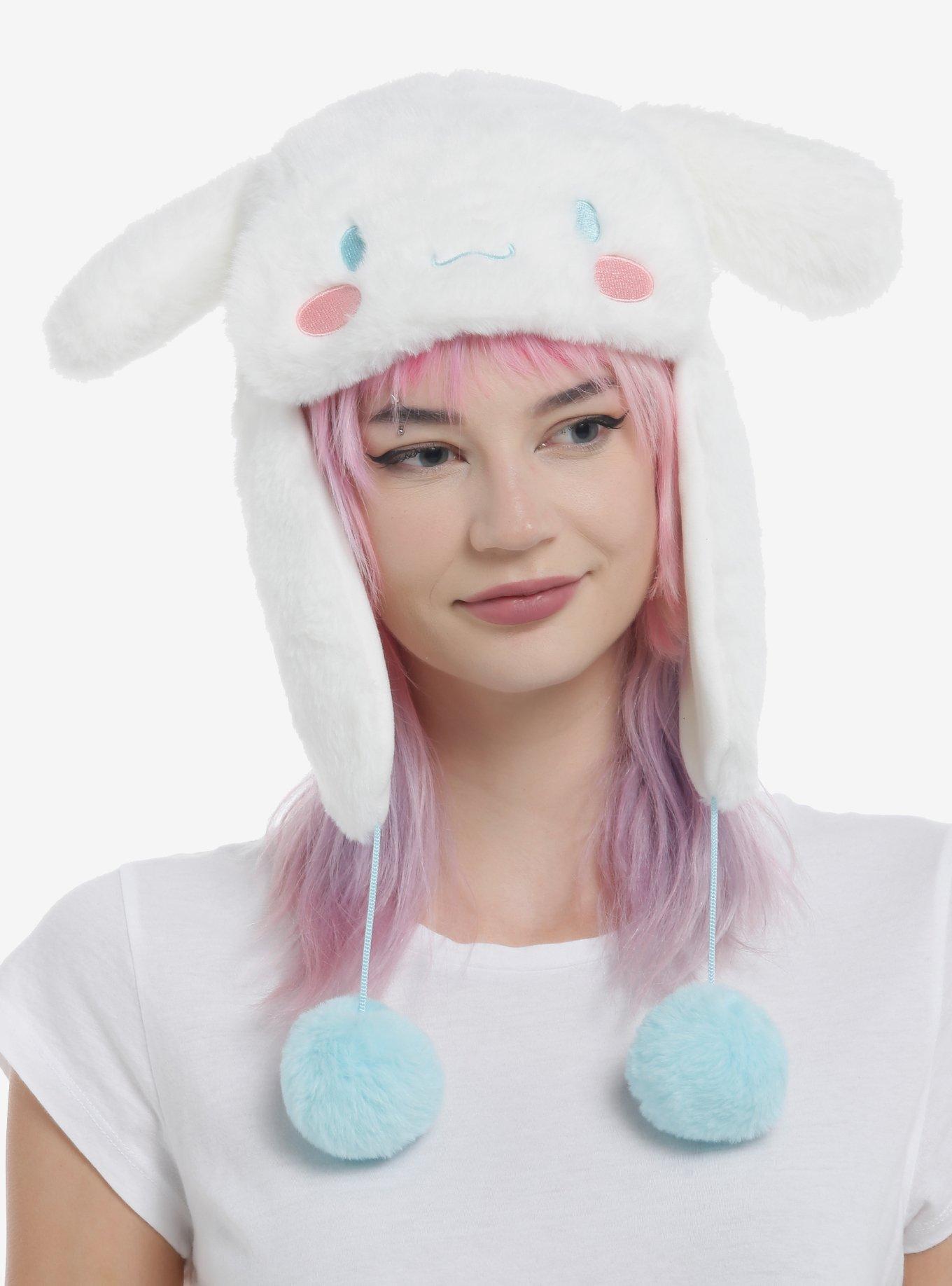 Cinnamoroll Fuzzy Pom Trapper Hat, , hi-res