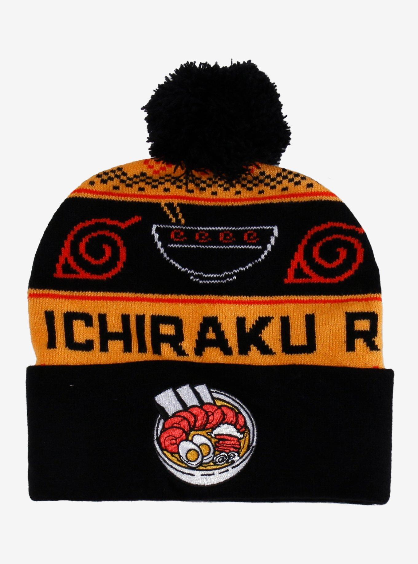 Naruto Shippuden Ichiraku Fair Isle Pom Beanie, , hi-res