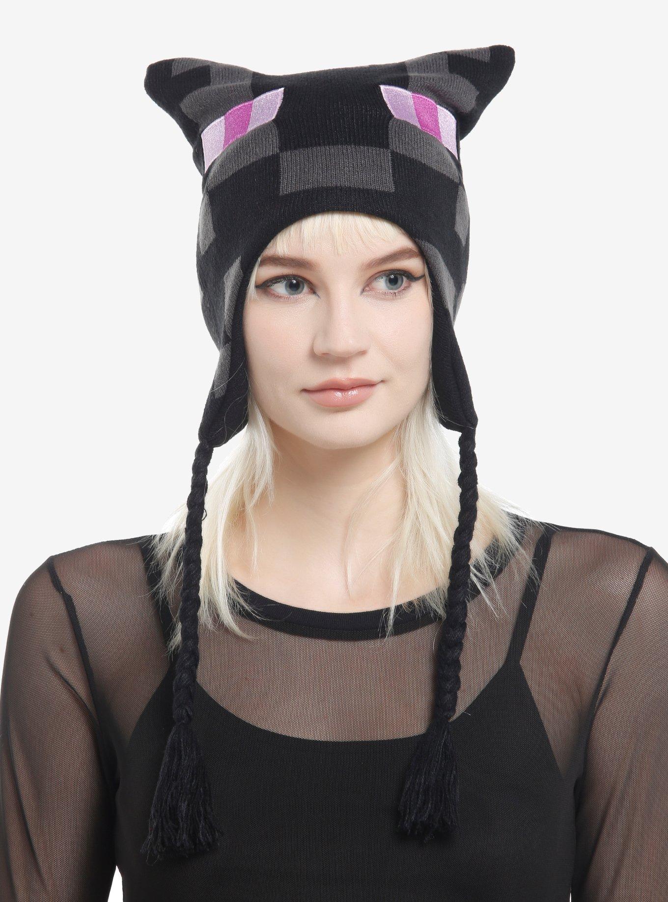 Minecraft Enderman Tassel Beanie, , hi-res