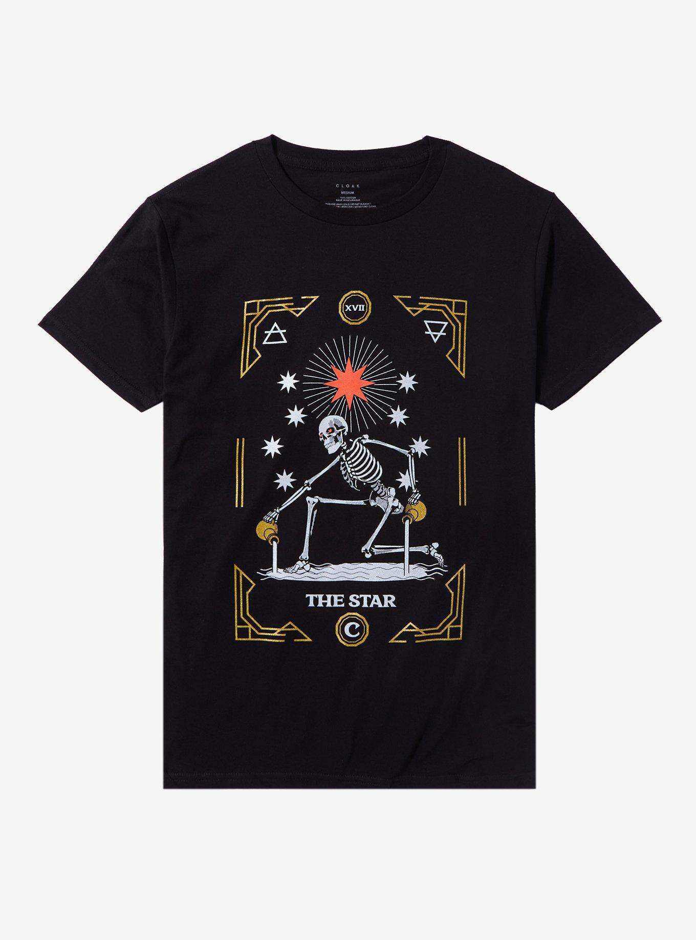 Cloak Tarot Star Glitter T-Shirt | Hot Topic