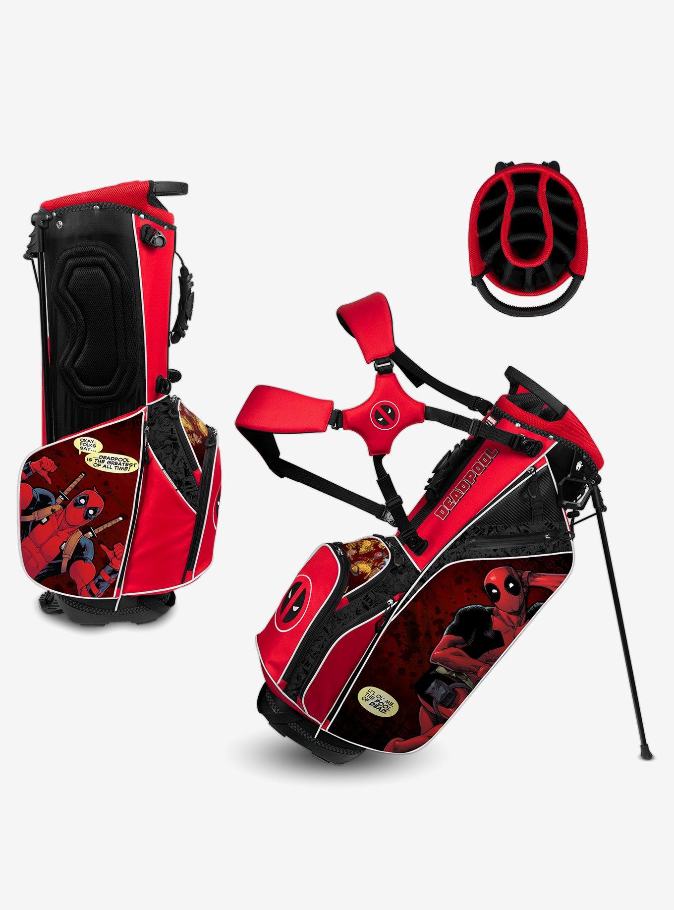 Marvel Deadpool Golf Caddy Bag with Stand, , hi-res