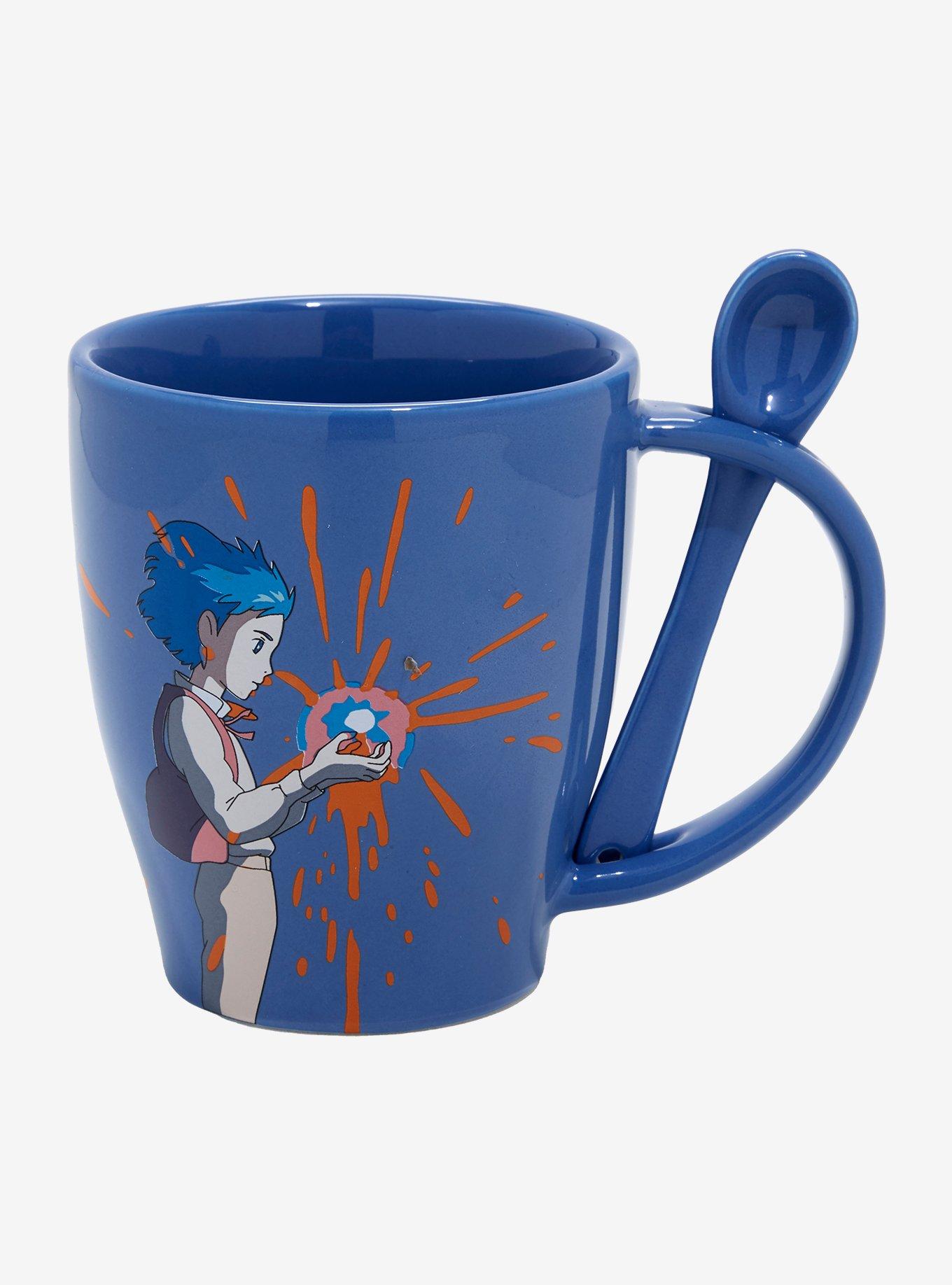 Studio Ghibli Howl's Moving Castle Howl & Star Child Mug with Spoon, , hi-res