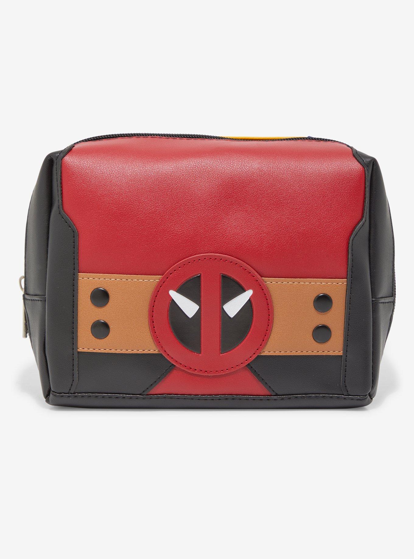 Marvel Deadpool & Wolverine Double Sided Cosmetic Bag - BoxLunch Exclusive, , hi-res