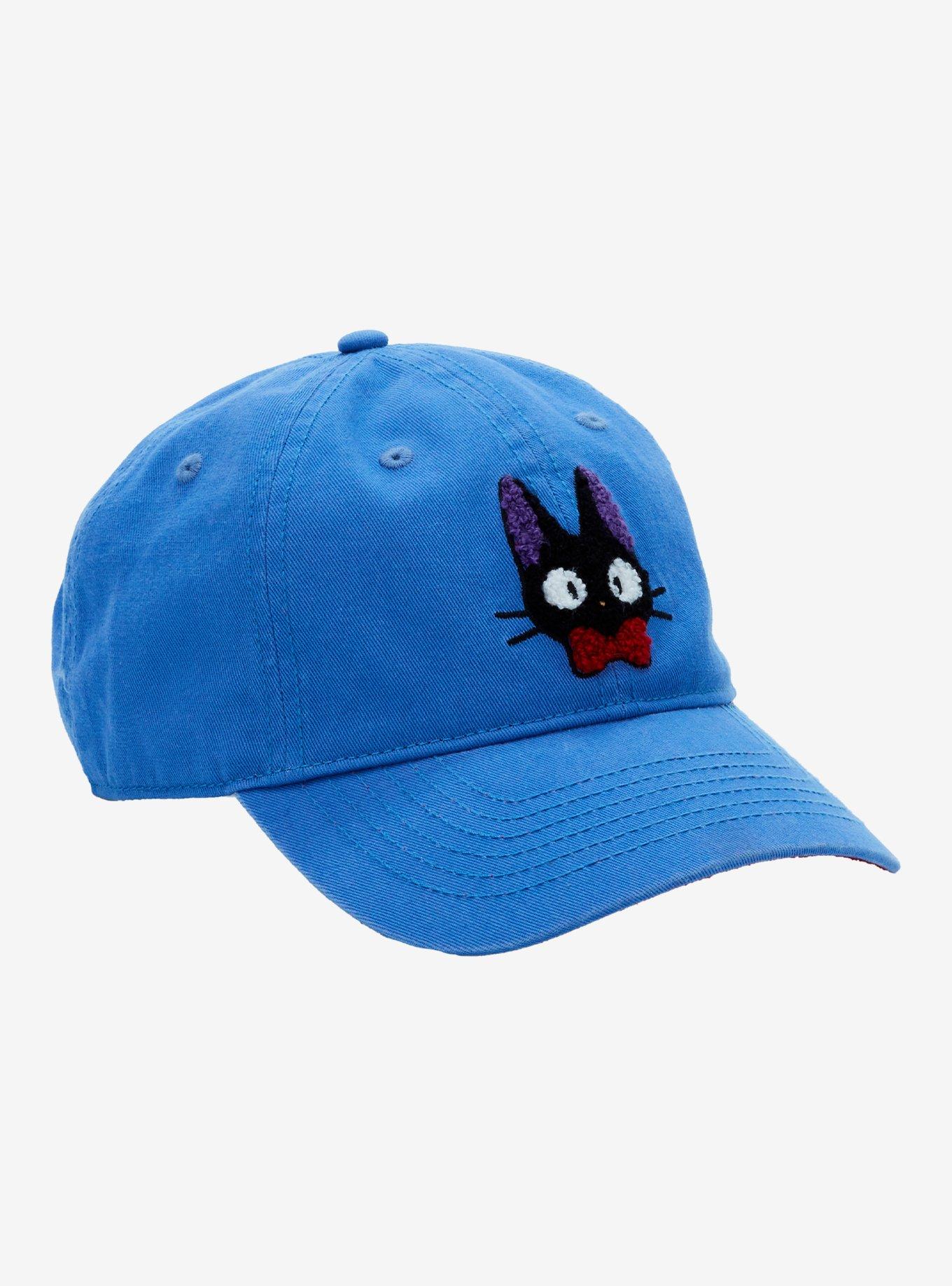 Studio Ghibli Kiki's Delivery Service Jiji Chenille Ball Cap — BoxLunch Exclusive, , hi-res