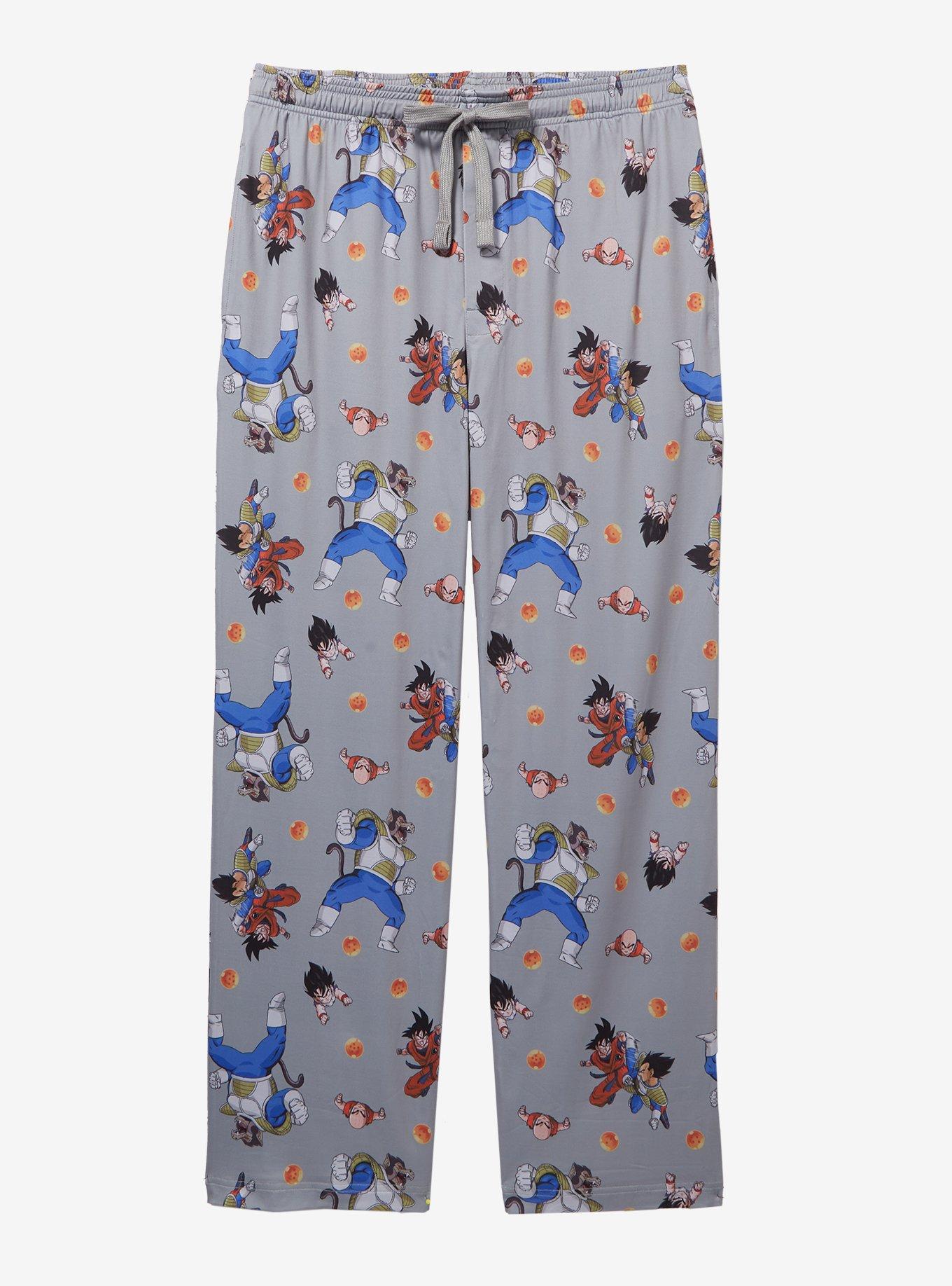 Dragon Ball Z Characters Allover Print Sleep Pants - BoxLunch Exclusive, , hi-res