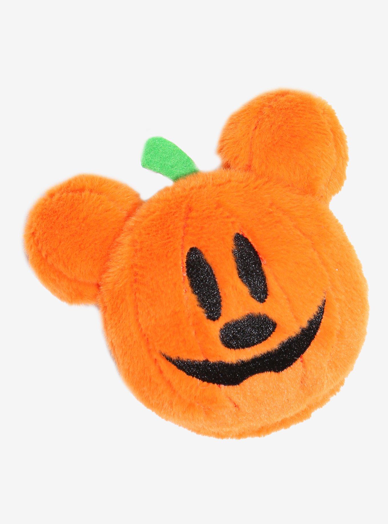 Disney Mickey Mouse Pumpkin Plush Compact Mirror — BoxLunch Exclusive, , hi-res