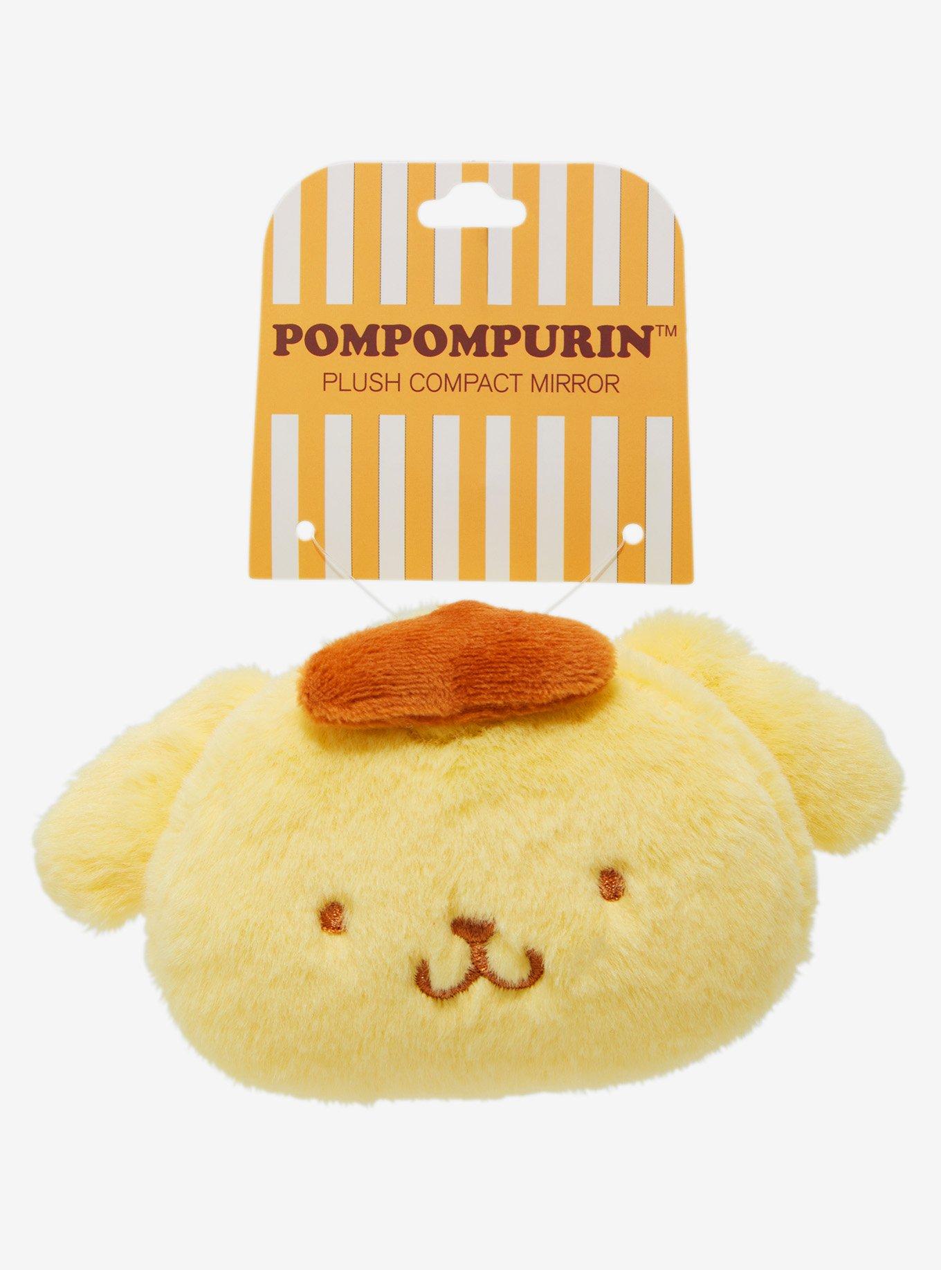 Sanrio Pompompurin Plush Compact Mirror - BoxLunch Exclusive, , hi-res