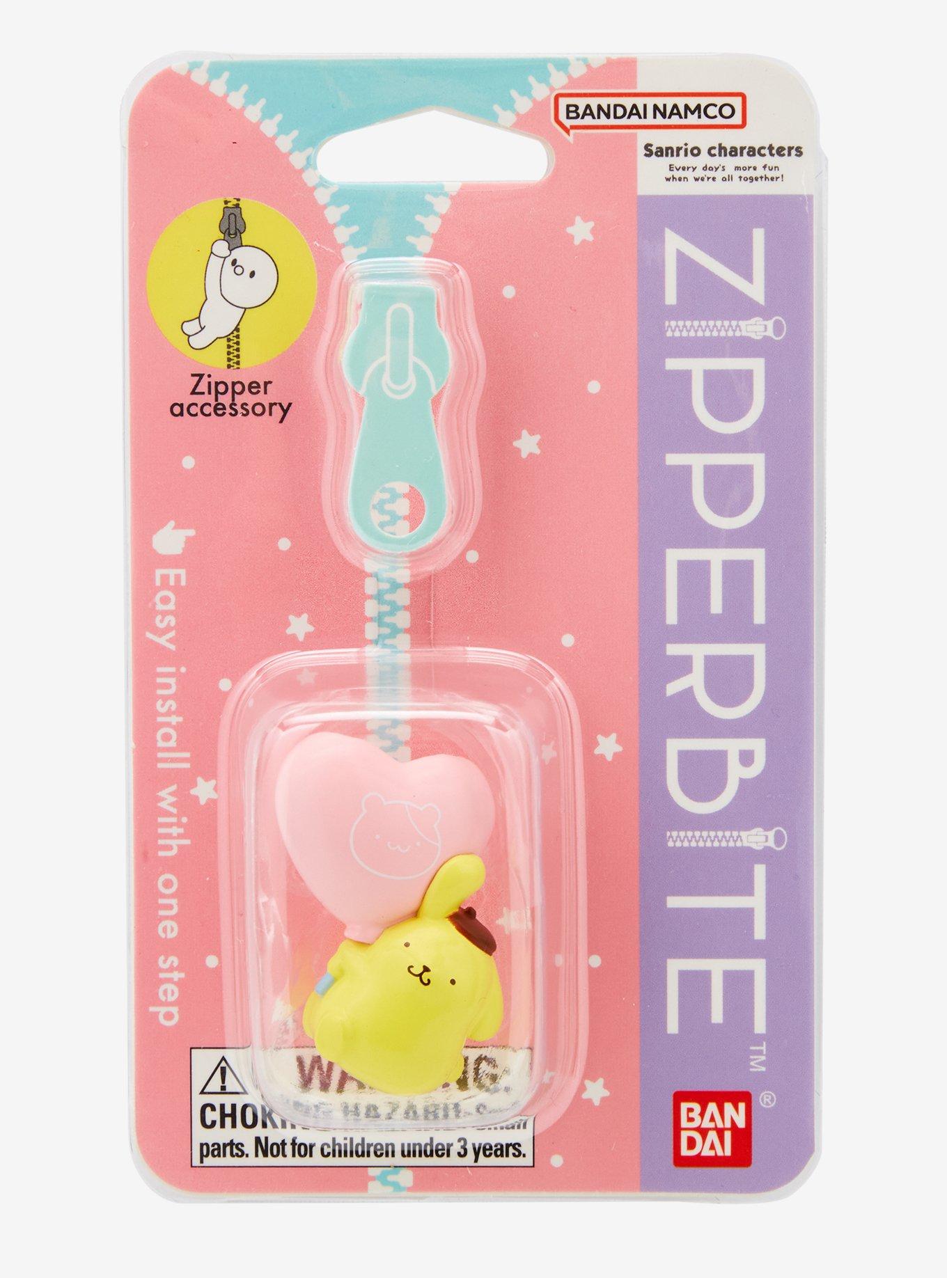 Bandai Namco ZipperBite Sanrio Pompompurin Zipper Pull Charm, , hi-res