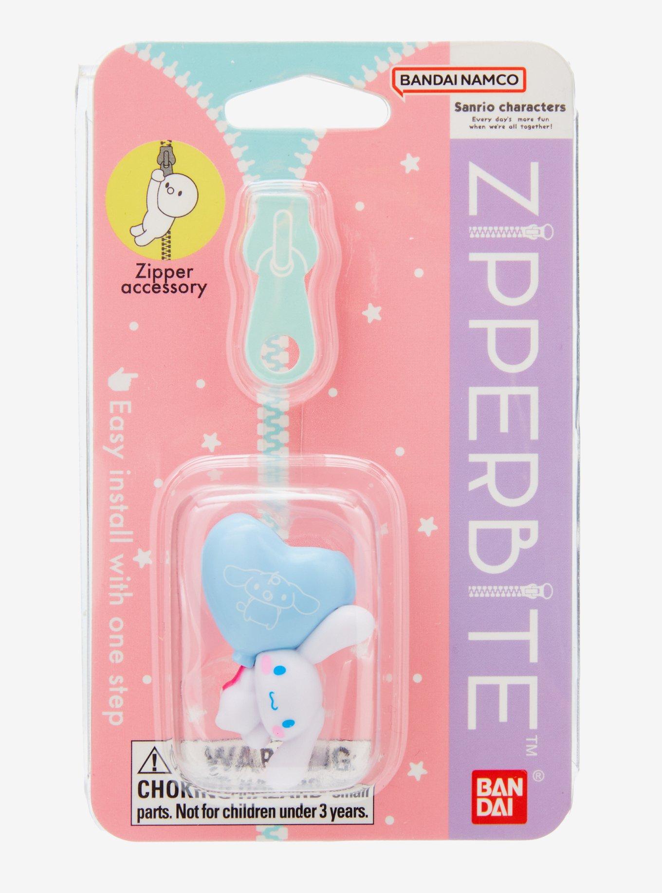 Bandai Namco ZipperBite Sanrio Cinnamoroll Zipper Pull Charm, , hi-res