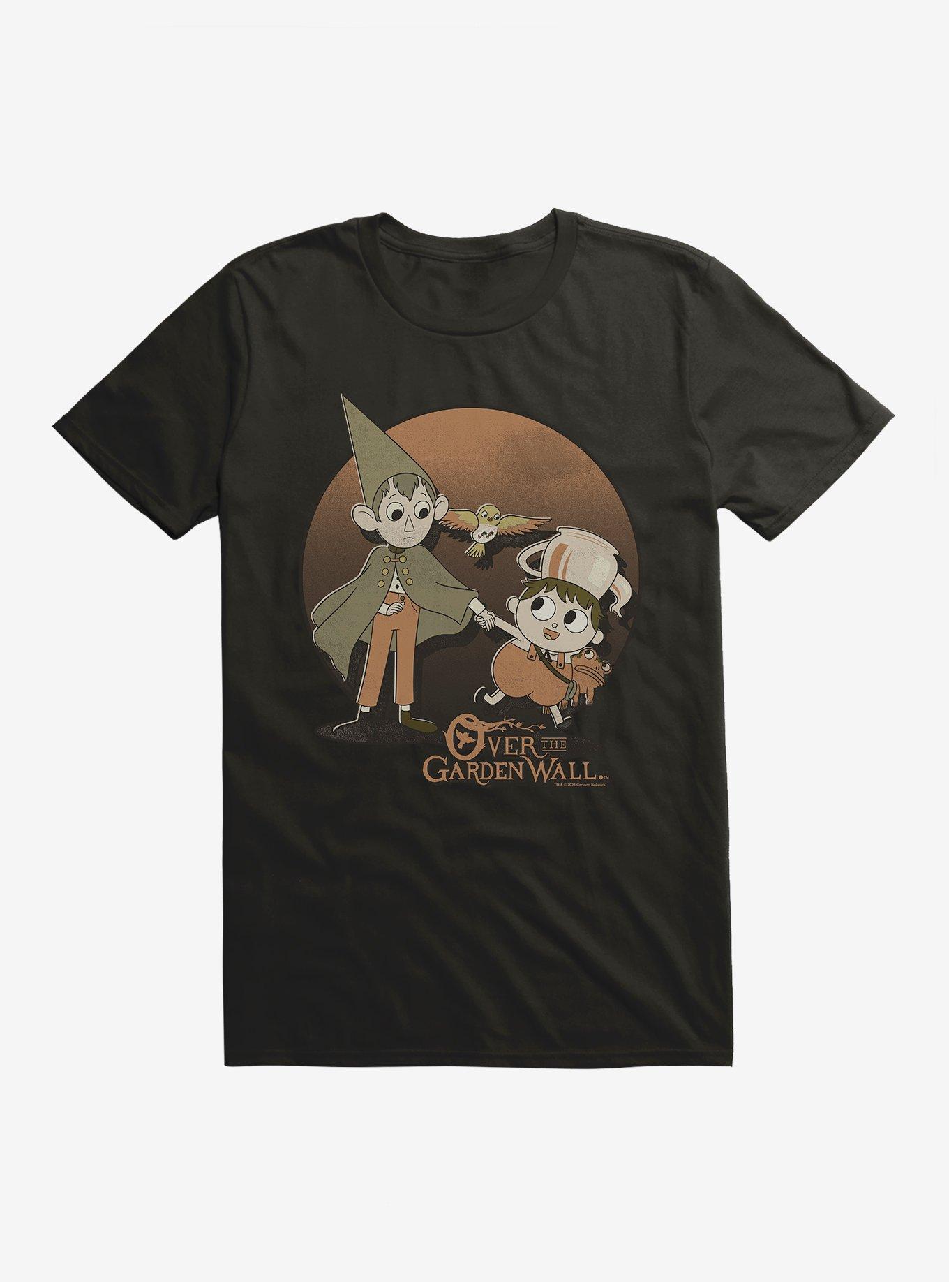 Over The Garden Wall Wirt And Greg T-Shirt, BLACK, hi-res