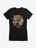 Over The Garden Wall Wirt And Greg Girls T-Shirt, BLACK, hi-res
