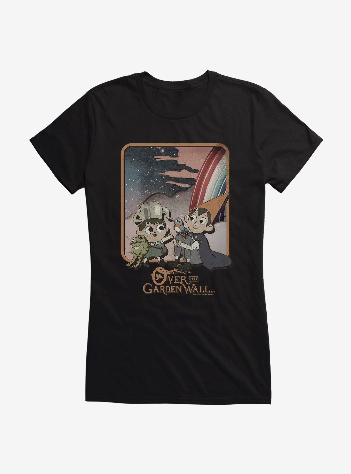 Over The Garden Wall Rainbow Girls T-Shirt, BLACK, hi-res