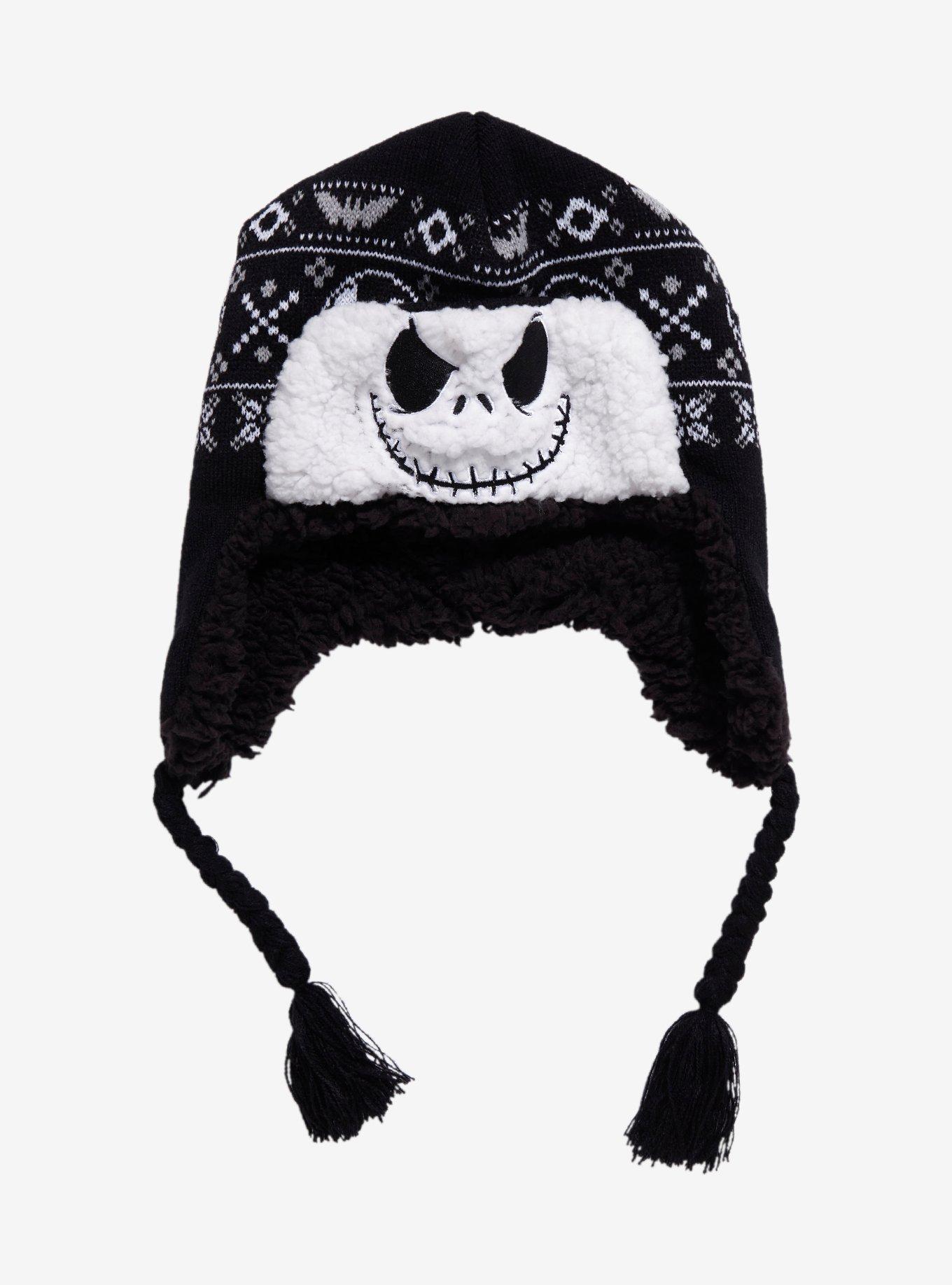 The Nightmare Before Christmas Jack Fair Isle Trapper Hat, , hi-res