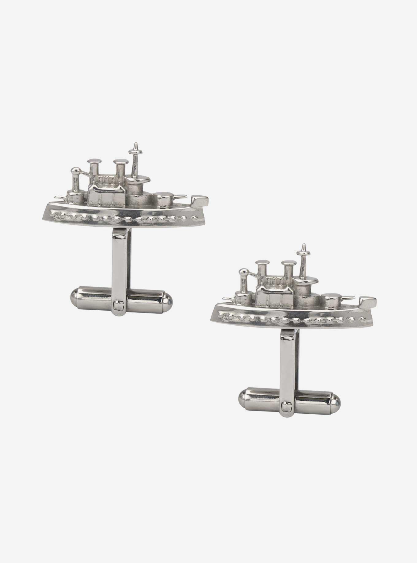 Monopoly Battleship Cufflinks, , hi-res