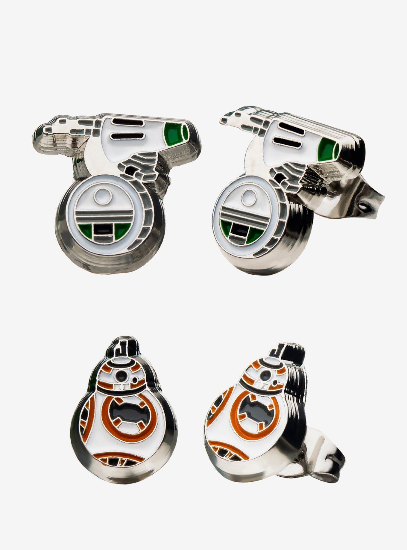 Star Wars Episode 9 D-O & BB-8 Earring Set, , hi-res