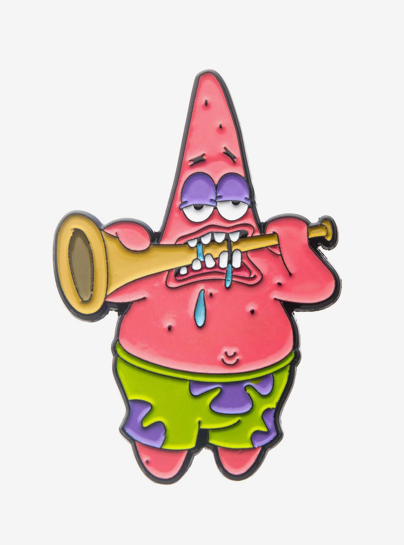 Spongebob Squarepants Patrick Inside The Trombone Pin, , hi-res
