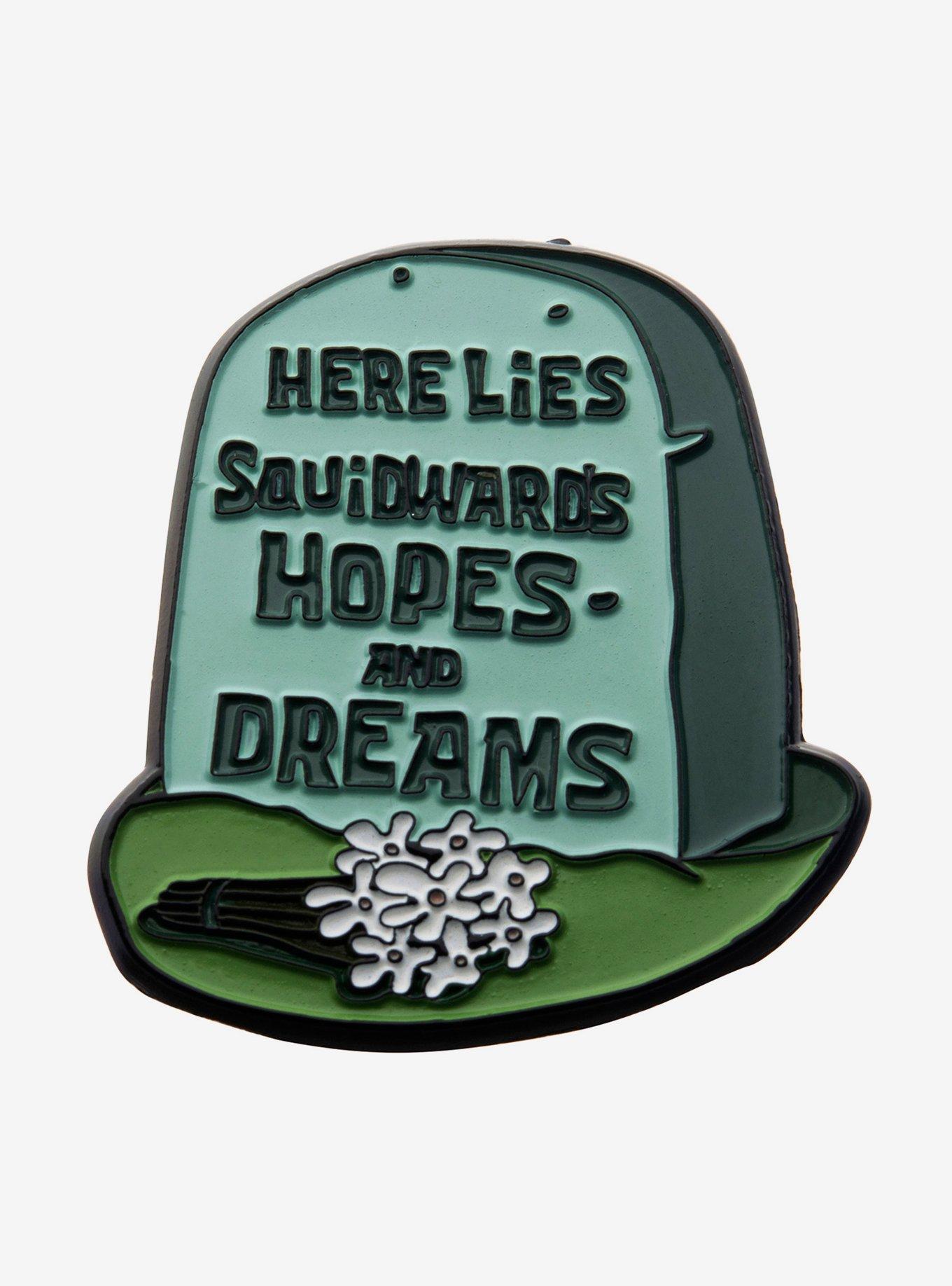 Spongebob Squarepants Squidward'S Hopes And Dreams Enamel Pin, , hi-res