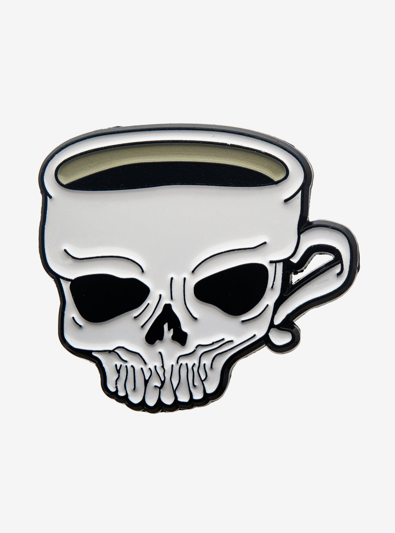 Skull Cup Pin, , hi-res