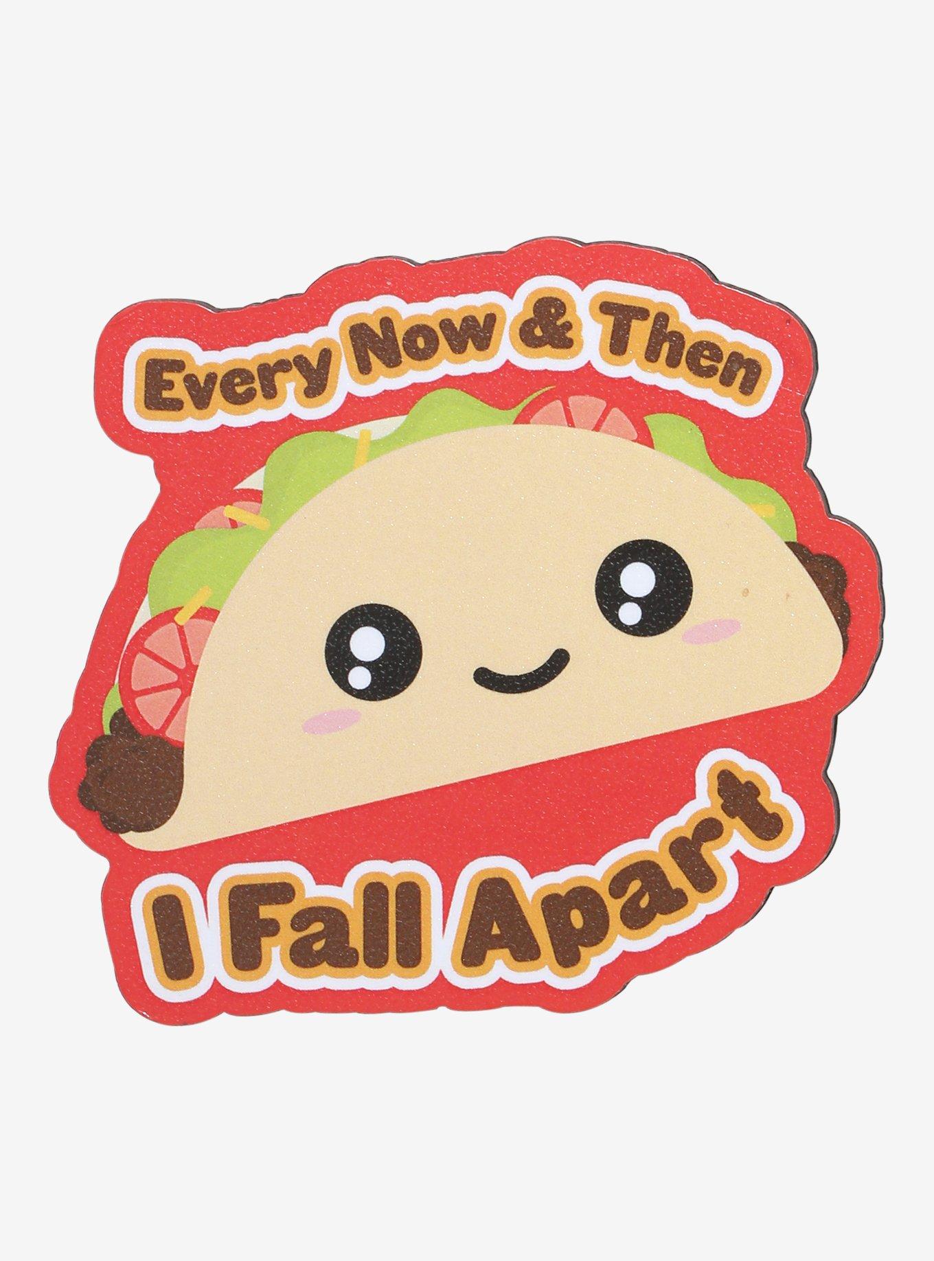 Taco I Fall Apart Chunky Magnet, , hi-res