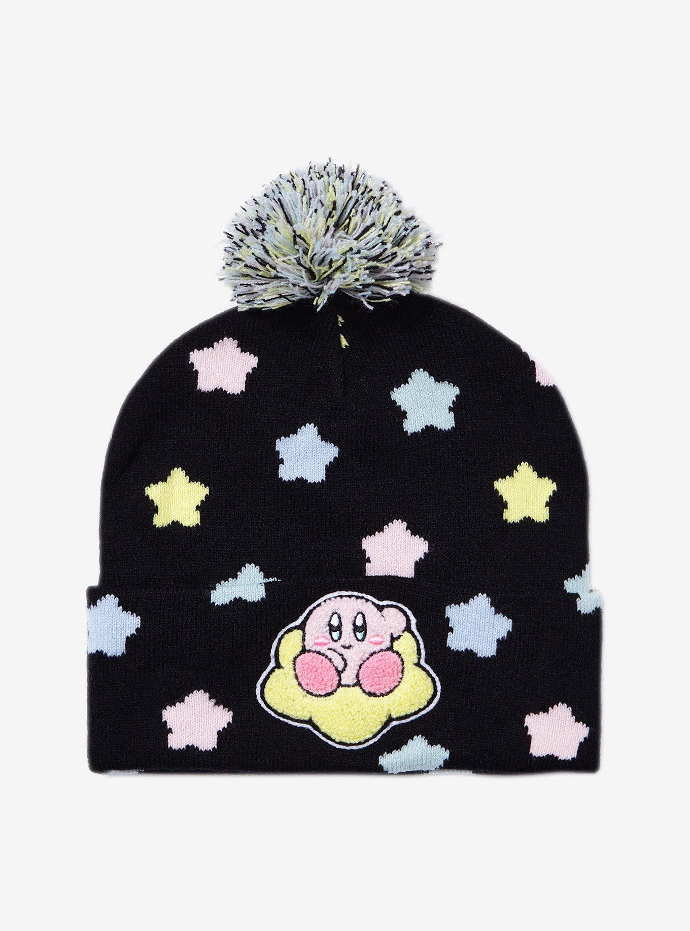 Kirby Star Fuzzy Pom Beanie, , hi-res