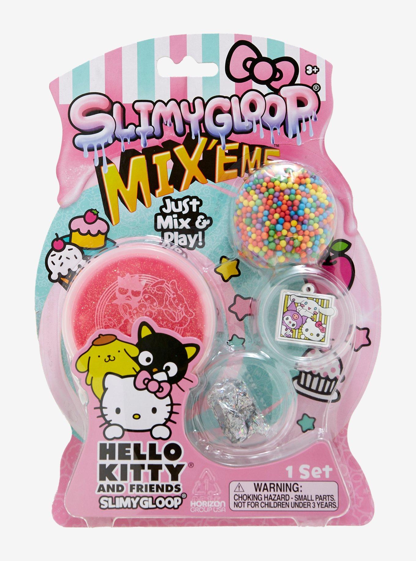 Hello Kitty And Friends Glitter Slime With Mix-Ins, , hi-res