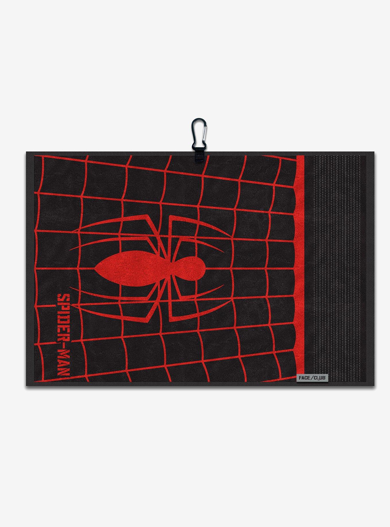 Marvel Spider-Man Logo Golf Towel with Clip, , hi-res