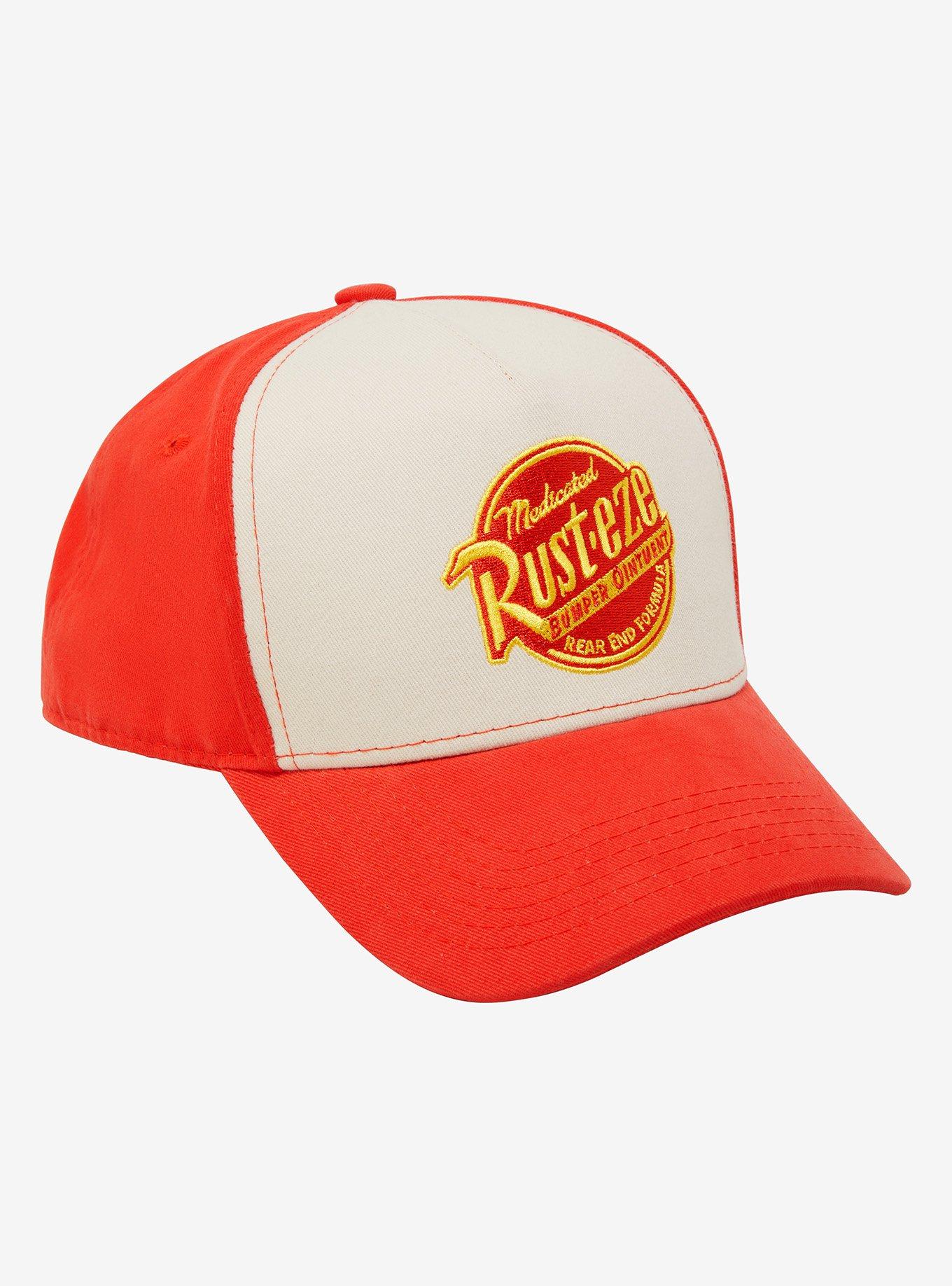 Disney Pixar Cars Rust-eze Logo Ball Cap - BoxLunch Exclusive, , hi-res